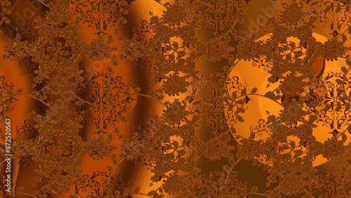 Abstract elegance seamless pattern with floral background