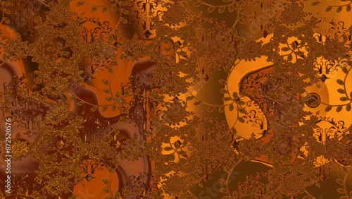 Abstract elegance seamless pattern with floral background