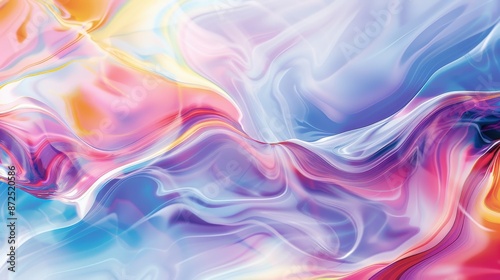 Fluid marble textures blending seamlessly creating colorful abstract waves