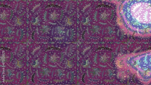 Abstract elegance seamless pattern with floral background