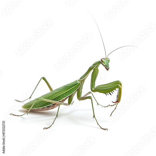 Praying Mantis on Poplar Tree