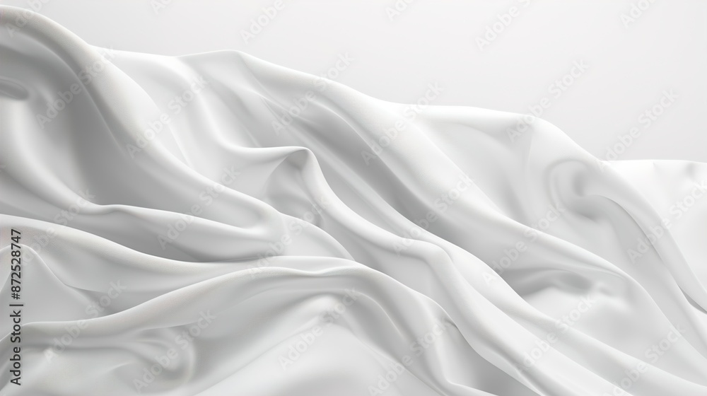 White abstract silk background White abstract silk background