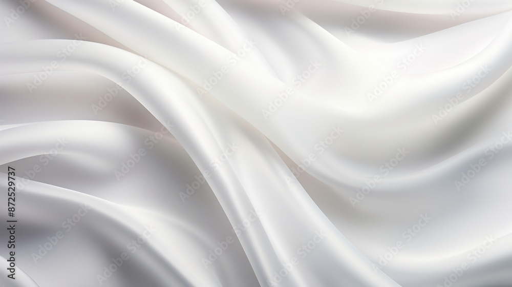 White abstract silk background White abstract silk background