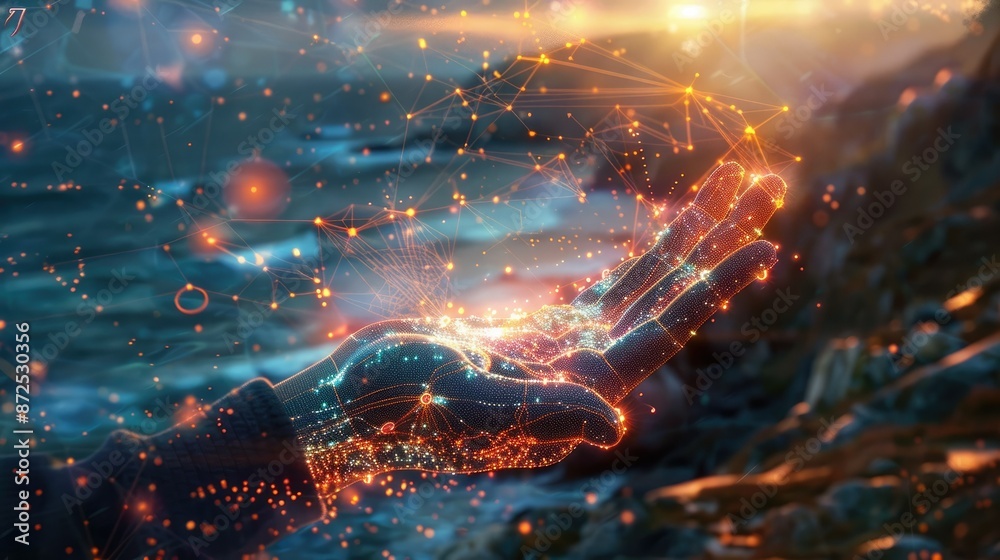 Tranquil Fusion of Humanity and Technology in the Modern Business Landscape