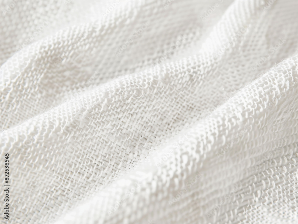 Clean white canvas texture with a fine weave, perfect for a simple and versatile background Clean white canvas texture with a fine weave, perfect for a simple and versatile background