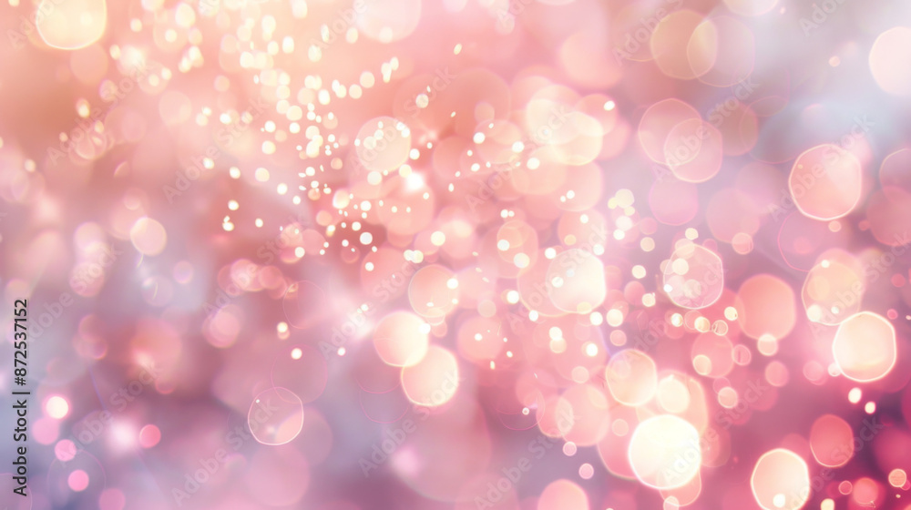 Light pink bokeh light pattern with a soft and dreamy background Light pink bokeh light pattern with a soft and dreamy background