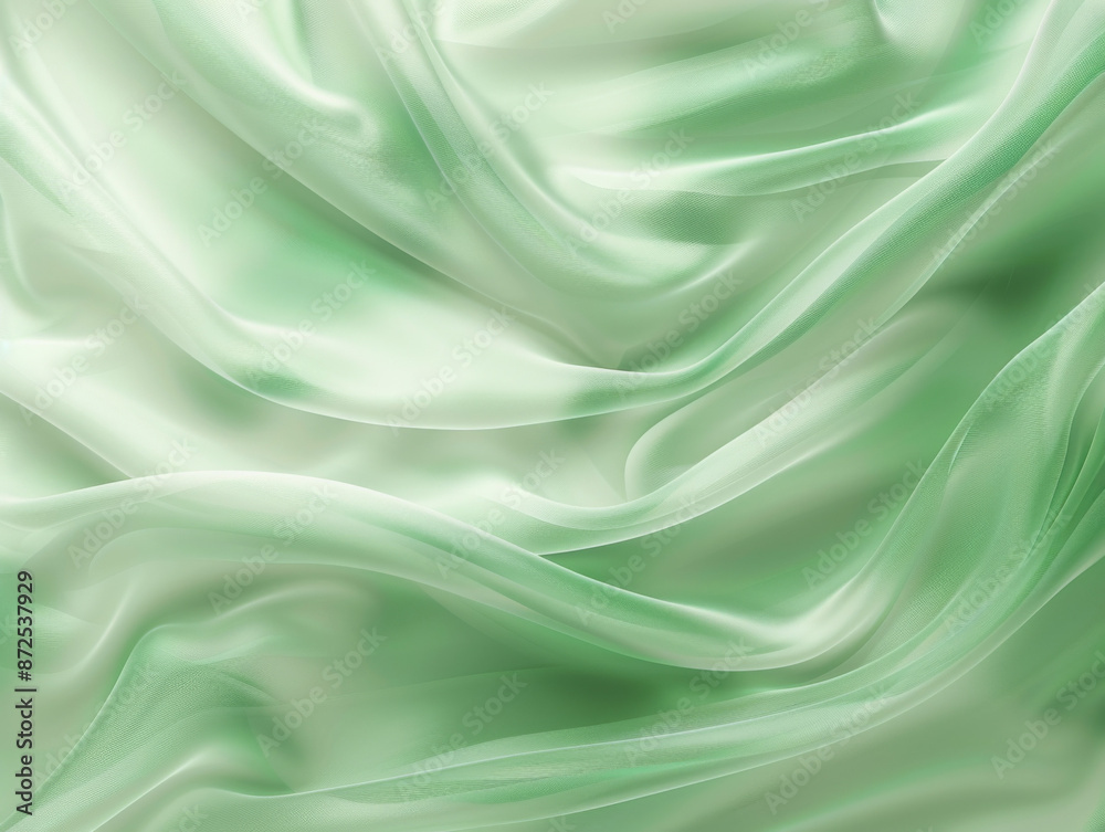 Soft pastel green texture with a smooth gradient for a calming background