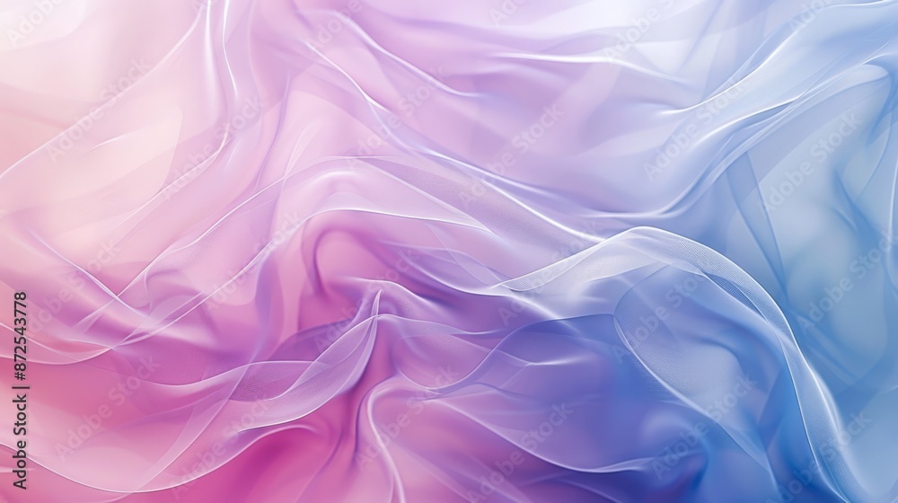 Obraz premium Abstract Purple and Blue Fabric Background