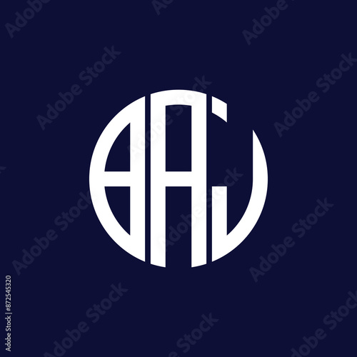 baj circle logo design