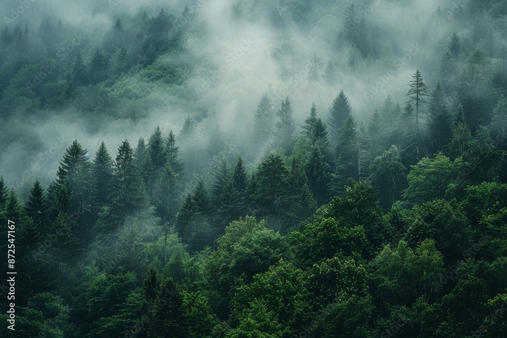 Misty Forest Canopy Misty Forest Canopy