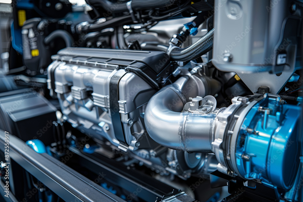 Hydrogen fuel cell truck engine, eco-friendly commercial vehicle Hydrogen fuel cell truck engine, eco-friendly commercial vehicle