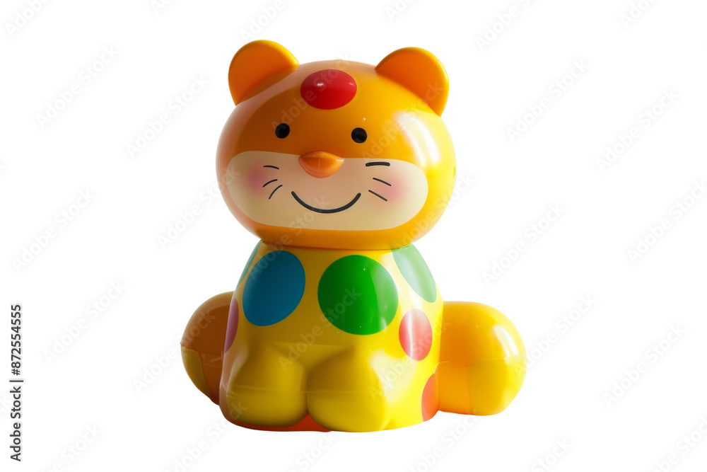 Yellow Toy Animal with Polka Dots Yellow Toy Animal with Polka Dots