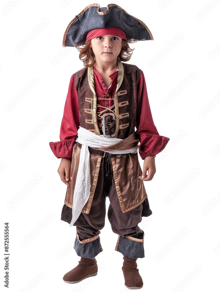 Young Boy Dressed As Pirate Young Boy Dressed As Pirate