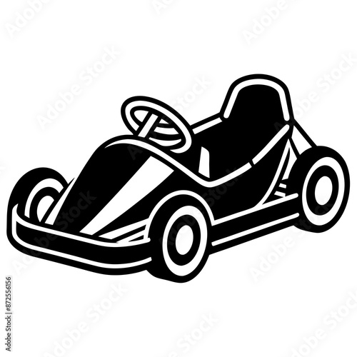 racing car silhouette