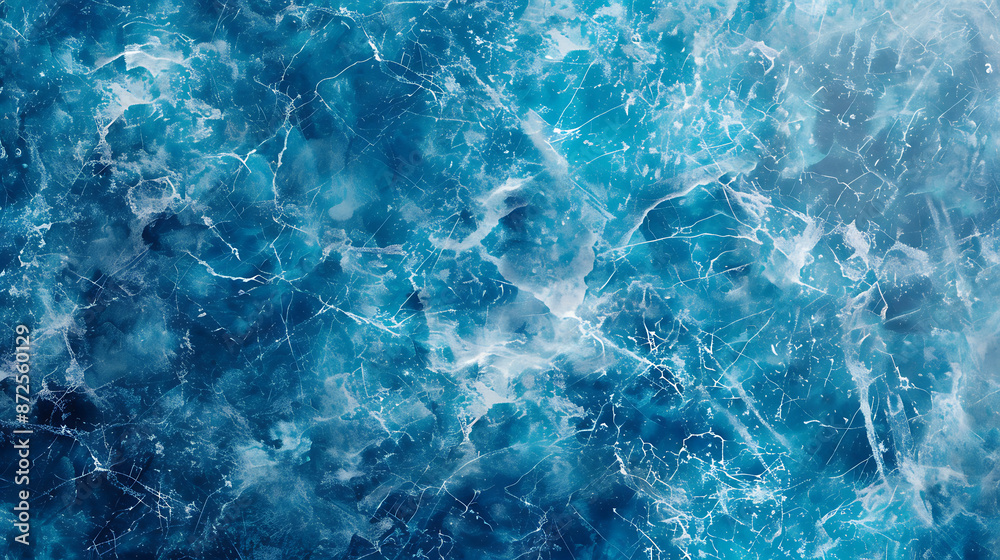 Simple Blue marble background texture . 