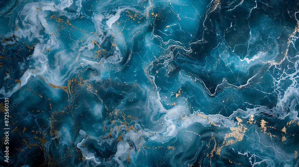 Simple Blue marble background texture . Simple Blue marble background texture .