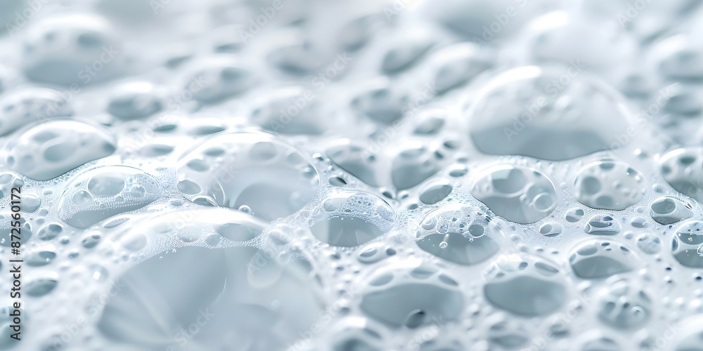 Cascading Bubbles and Foam Down a Glass Pane with Soapy Water. Concept Bubble Art, Glass Pane, Soapy Water, Cascading Bubbles, Foam Cascading Bubbles and Foam Down a Glass Pane with Soapy Water. Concept Bubble Art, Glass Pane, Soapy Water, Cascading Bubbles, Foam