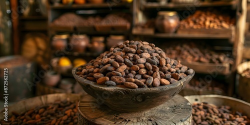 The title remains the same as it effectively conveys the concept of ceremonial cacao. Concept Ceremonial Cacao Ritual