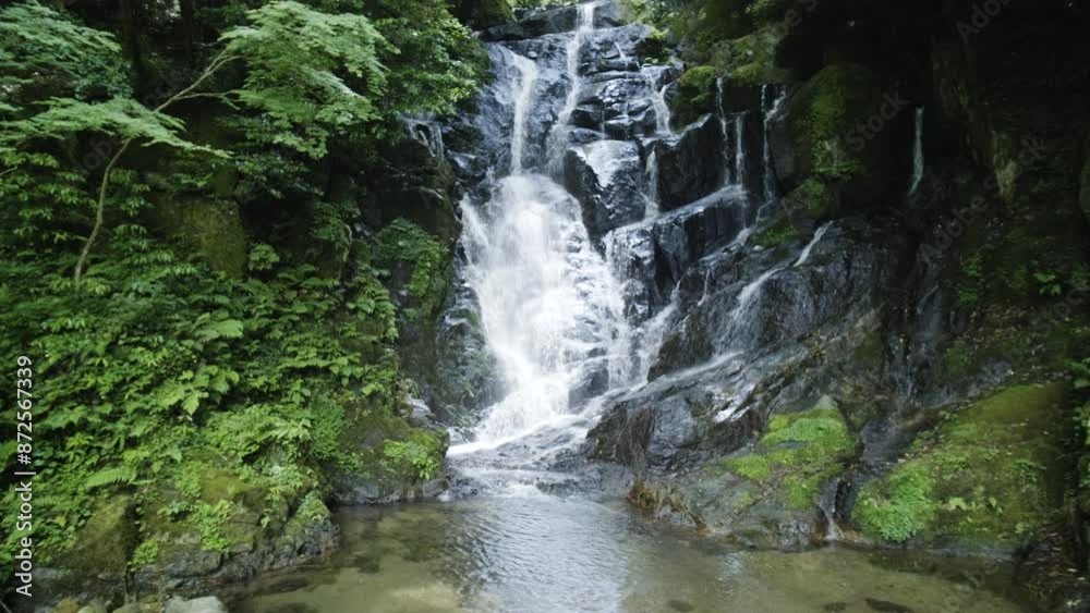 白糸の滝 福岡県糸島市 白糸の滝 福岡県糸島市