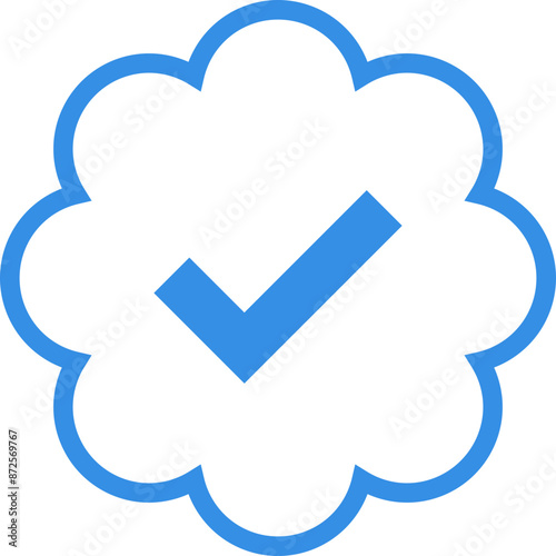 Verified badge profile Icon