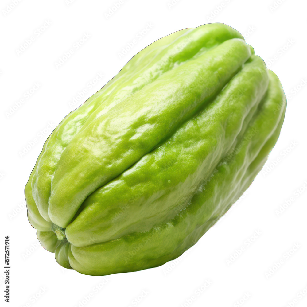 Chayote isolated on transparent background Chayote isolated on transparent background