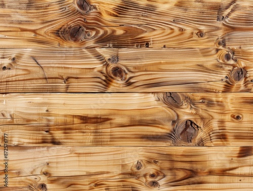 Light brown pine texture with visible knots and natural imperfections photo