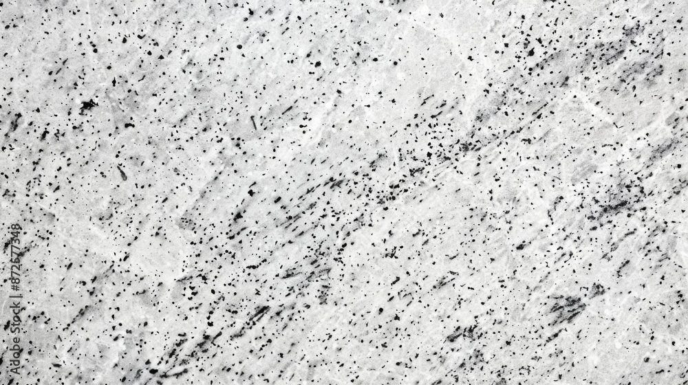Fototapeta premium Light grey granite texture with subtle speckling and natural variation