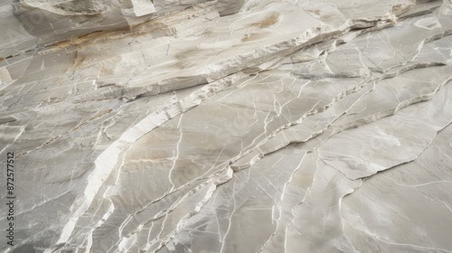 Light grey quartzite texture with a smooth finish and natural variation photo