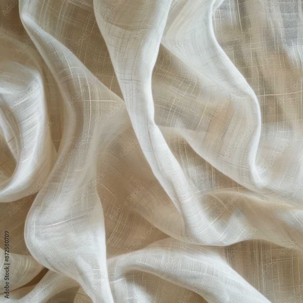 Subtle white linen texture with a fine weave Subtle white linen texture with a fine weave