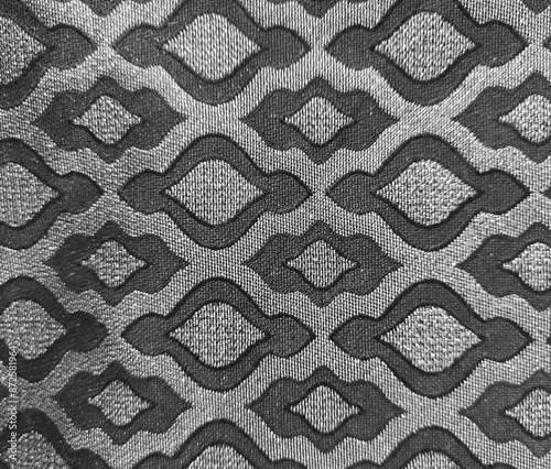  Monochrome fabric texture_173514. photo