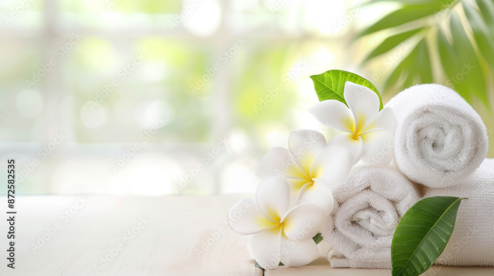Tranquil background for massage treatment with no people. Tranquil background for massage treatment with no people.