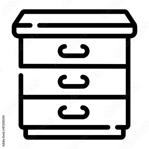 drawer Line Icon