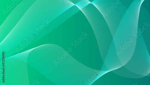 Black Wavy Lines Isolated on Abstract Background Design.