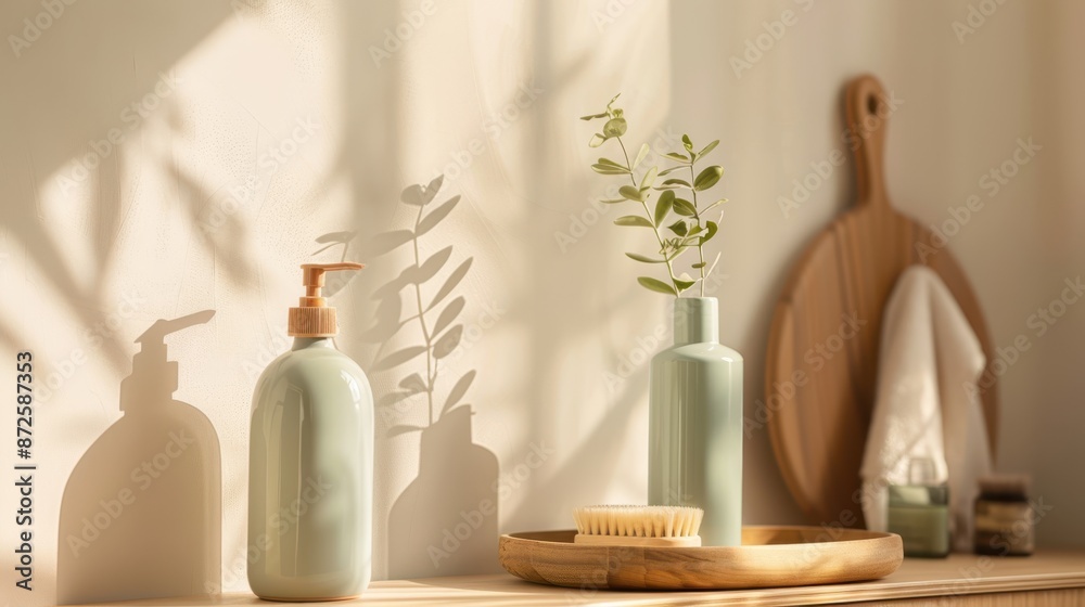 Eco-Friendly Gen Z Setting Up Zero Waste & Sustainable Personal Care Bathroom Eco-Friendly Gen Z Setting Up Zero Waste & Sustainable Personal Care Bathroom