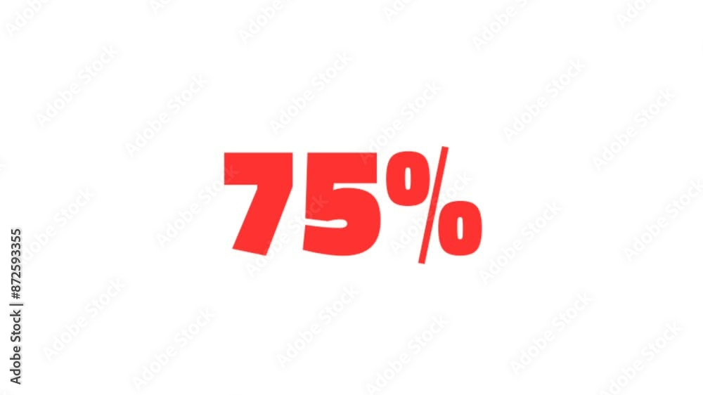 Black Friday graphic element. Black Friday sale 75% discount text animation motion graphics banner sign for promo video. Special offer discount tags business concept Black Friday graphic element. Black Friday sale 75% discount text animation motion graphics banner sign for promo video. Special offer discount tags business concept