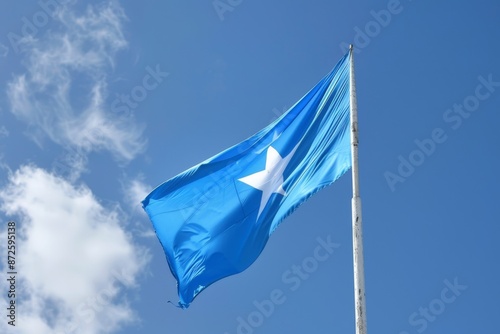 Somalia flag flutter