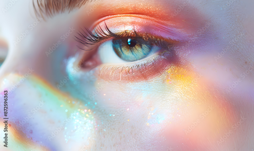 technology-themed beauty graphic concept technology-themed beauty graphic concept