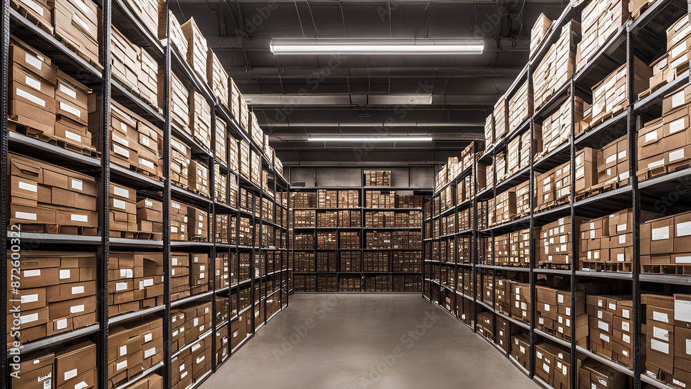 Fototapeta premium Ditch the paper piles! Organize documents easily with a digital filing system