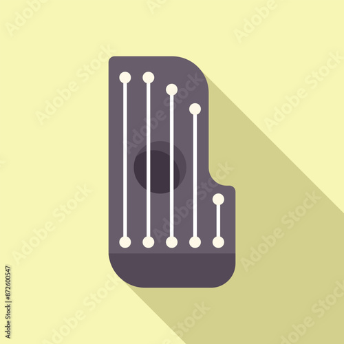 Gusli zither like musical instrument being played for traditional folk music performance