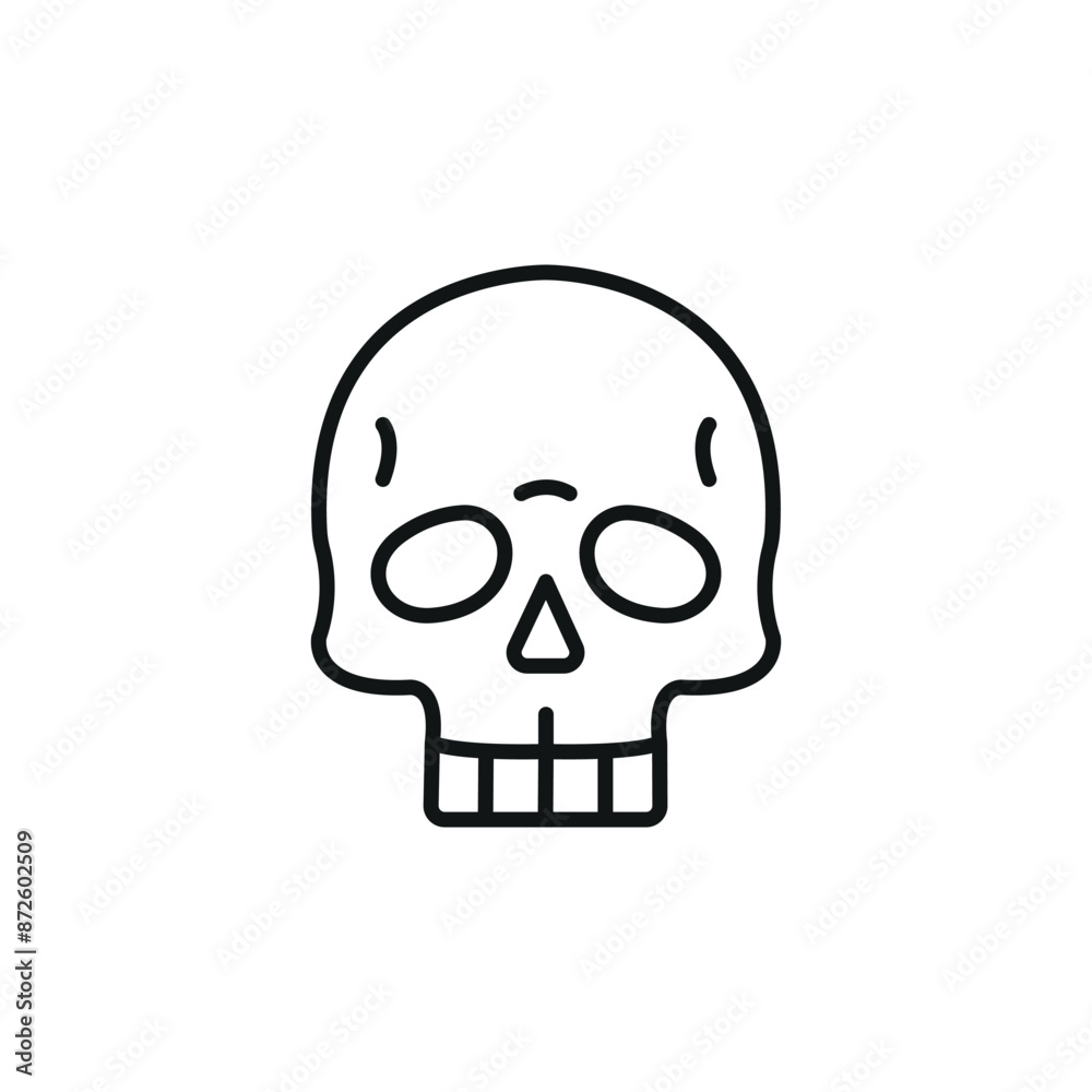 Skull icon. Simple skull icon for social media, app, and web design. Vector illustration. Skull icon. Simple skull icon for social media, app, and web design. Vector illustration.