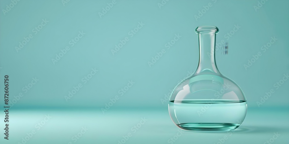 Metaphorical Representation of Gastroesophageal Reflux Through a Stylized Overflowing Flask. Concept Medical Illustration, Gastroesophageal Reflux Disease, Metaphorical Representation Metaphorical Representation of Gastroesophageal Reflux Through a Stylized Overflowing Flask. Concept Medical Illustration, Gastroesophageal Reflux Disease, Metaphorical Representation