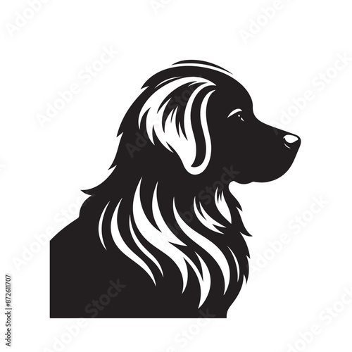 Dog vector silhouettes design illustrator.