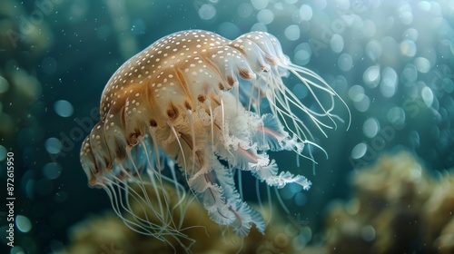 thimble jellyfish  photo