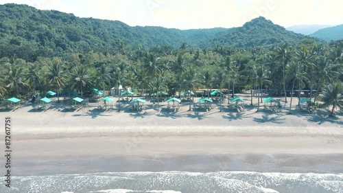 cottages at the beach and shore