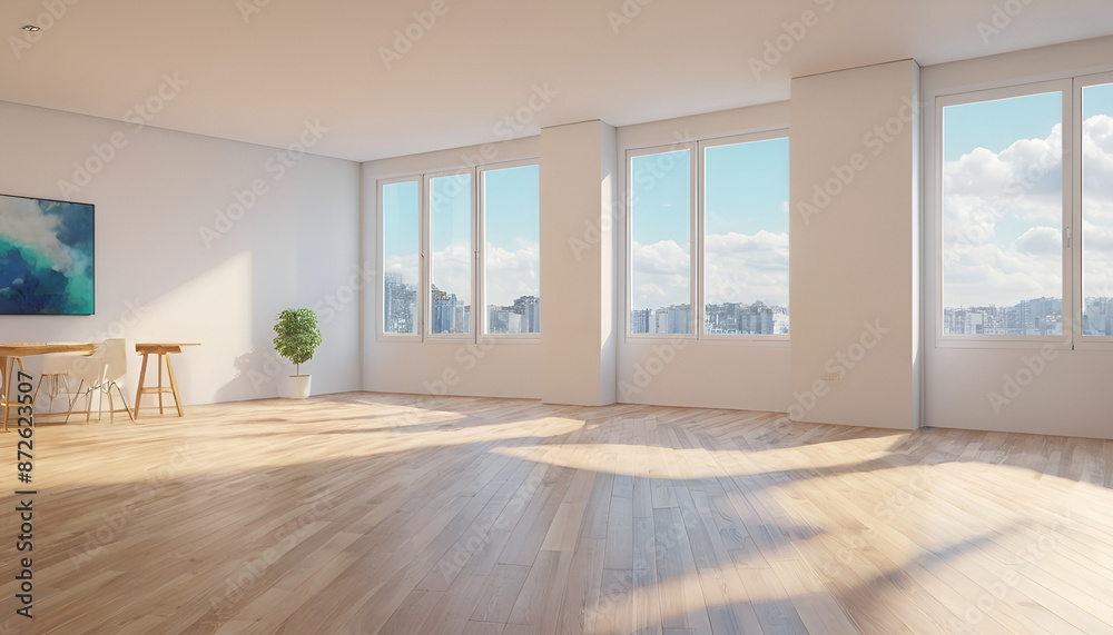 Obraz premium empty room