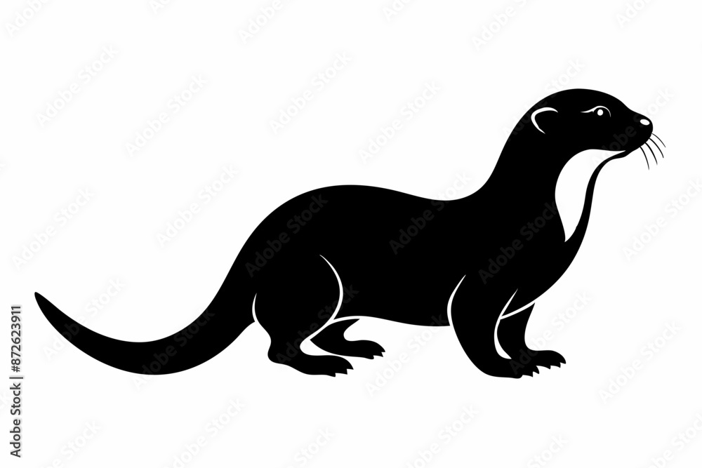 illustration of a kangaroo, otter vector illustration, otter silhouette, animal silhouette isolated vector Illustration, png, Funny cute otter, Jumping cartoon otters illustration of a kangaroo, otter vector illustration, otter silhouette, animal silhouette isolated vector Illustration, png, Funny cute otter, Jumping cartoon otters