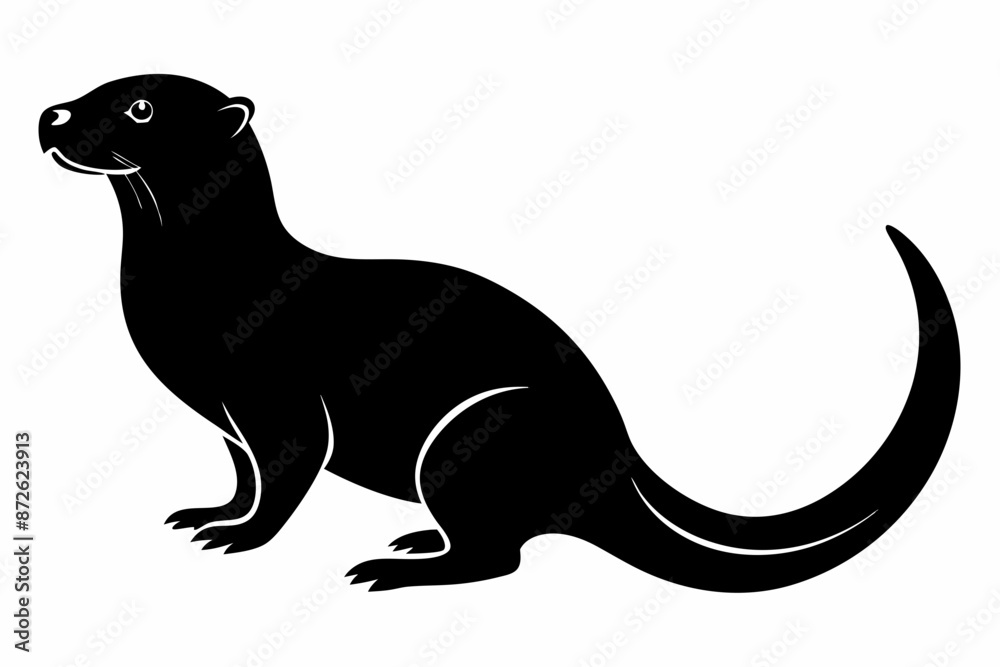 illustration of a kangaroo, otter vector illustration, otter silhouette, animal silhouette isolated vector Illustration, png, Funny cute otter, Jumping cartoon otters illustration of a kangaroo, otter vector illustration, otter silhouette, animal silhouette isolated vector Illustration, png, Funny cute otter, Jumping cartoon otters