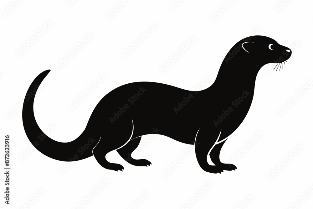 illustration of a kangaroo, otter vector illustration, otter silhouette, animal silhouette isolated vector Illustration, png, Funny cute otter, Jumping cartoon otters illustration of a kangaroo, otter vector illustration, otter silhouette, animal silhouette isolated vector Illustration, png, Funny cute otter, Jumping cartoon otters