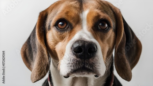 portrait of a beagle