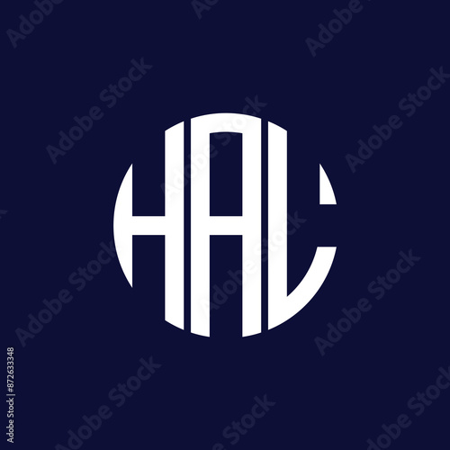 hal circle logo design